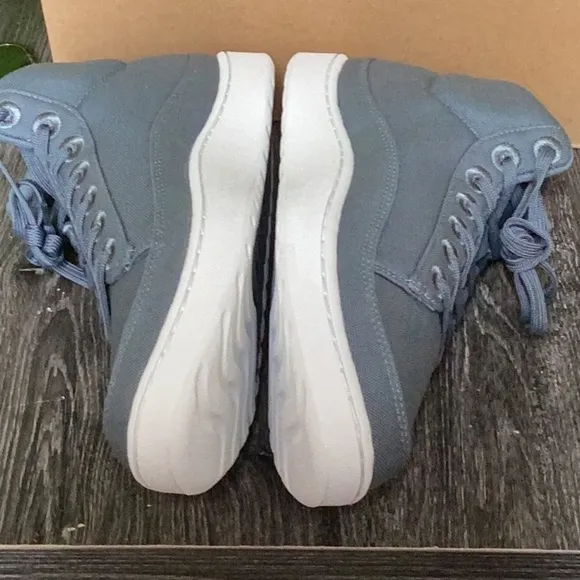 NIB Allbirds Size W10 Shoes Canvas Pacer Mid Calm Teal