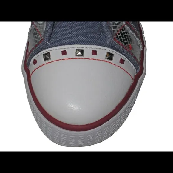 NIB Geox High Top Sneaker Shoes, sz 33 (2 US)