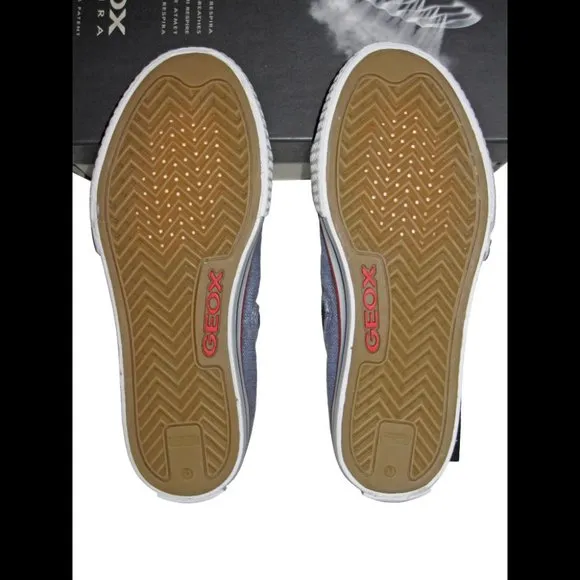 NIB Geox High Top Sneaker Shoes, sz 33 (2 US)