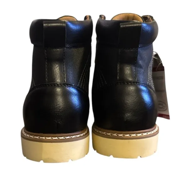 NIB NWT Men's Steve Madden Black Chukka Bleeker Boots - Size 10