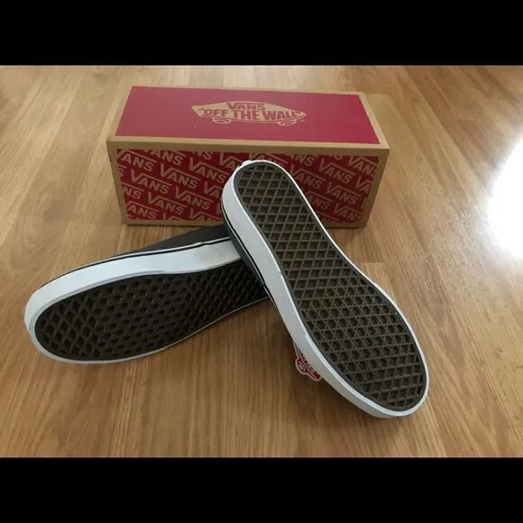 NIB VANS Authentic Classic Canvas Pewter/Black VN000JRAPBQ Shoes