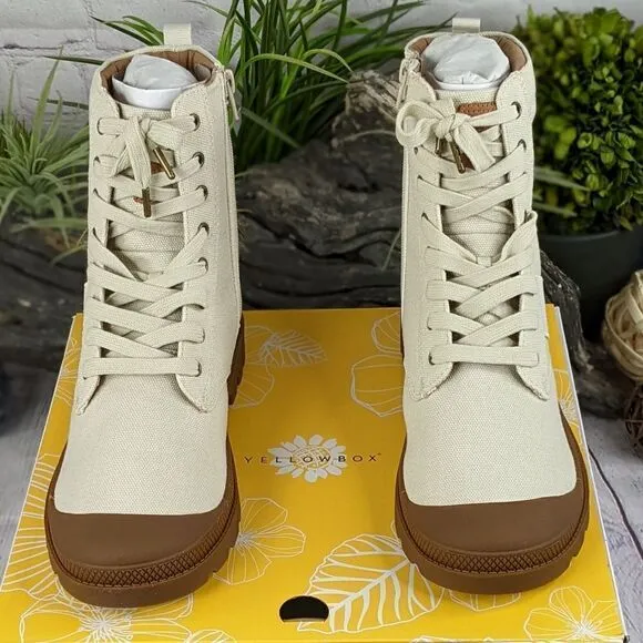NIB Yellow Box Platon Sneaker Boots