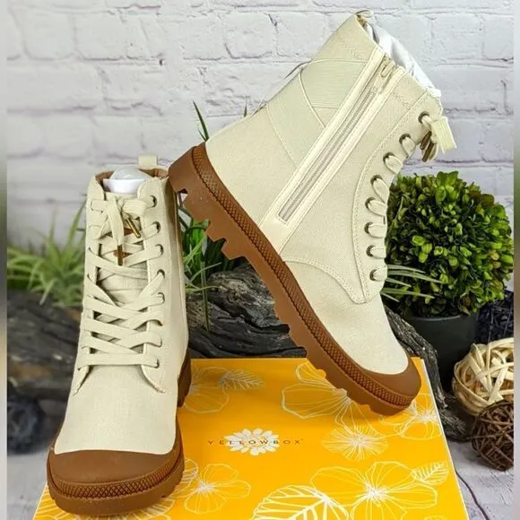 NIB Yellow Box Platon Sneaker Boots