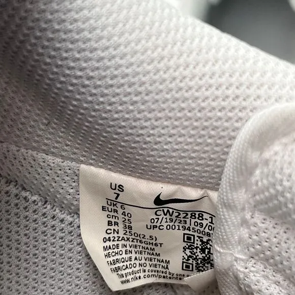 Nike Air Force 1 '07 Men’s Shoes White Size 7M/8.5W #695