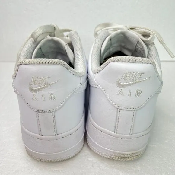 Nike Air Force 1 '07 Men’s Shoes White Size 7M/8.5W #695