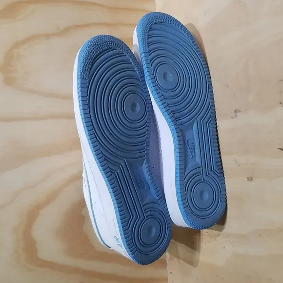 NIKE Air Force 1 '07 White/University Blue 101 MEN'S SIZE 13