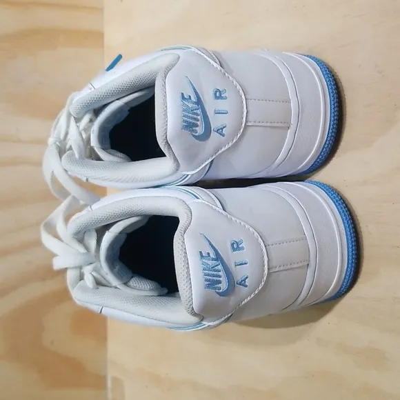 NIKE Air Force 1 '07 White/University Blue 101 MEN'S SIZE 13
