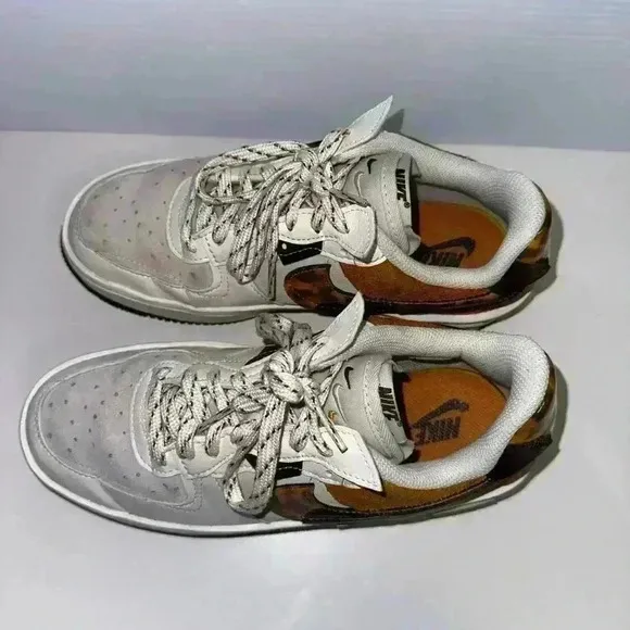 Nike Air Force 1 Fontanka WM Tortoise Shell Sneakers DR0151-001 Womens 7