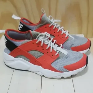 Nike Air Huarache Run Ultra  Max Orange Wolf Grey DS Mens Sz 7 1/2,Wmn's Sz 9