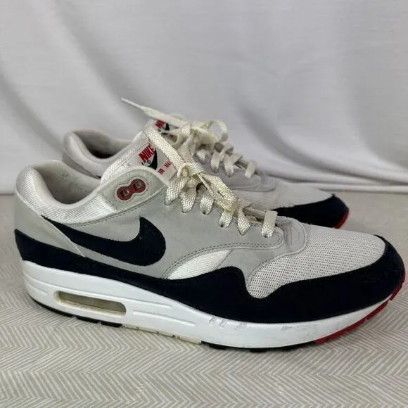 Nike Air‎ Max 1 OG Anniversary Obsidian 2017 Men's 10.5 908375-104