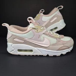 Nike Air Max 90 Futura Barley Rose Athletic Shoes DM9922-104 Women's Size 8