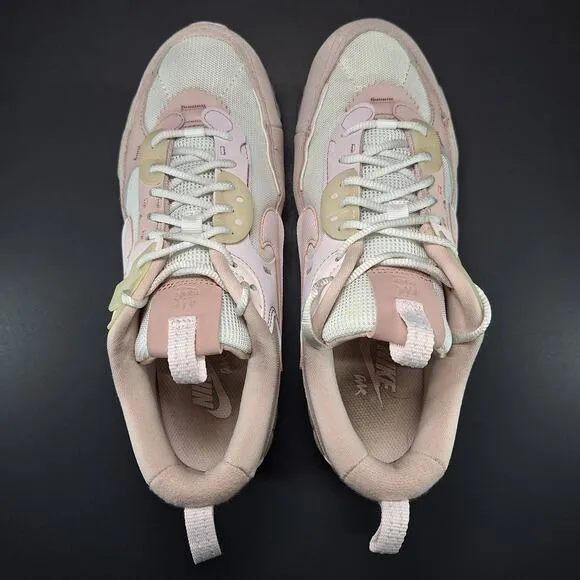 Nike Air Max 90 Futura Barley Rose Athletic Shoes DM9922-104 Women's Size 8