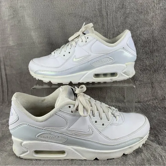 Nike Air Max 90 SE 'Dance Iridescent' White FD8684-100 Women Size 11/Men 9.5