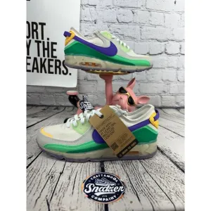 Nike Air Max 90 Sneakers Terrascape Mens 8.5 Sail Green Purple Running Shoes NEW
