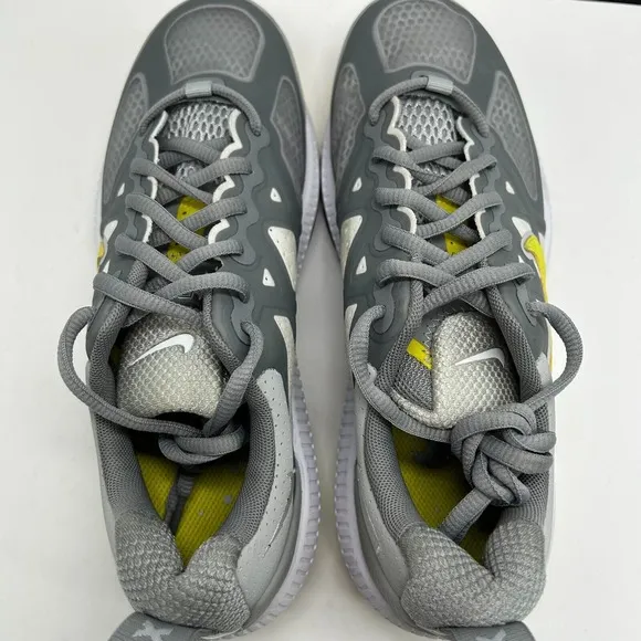 Nike Air Max Shoes Mens Size 6 Genome Gray Fog Particle Gray Volt CW1648-005