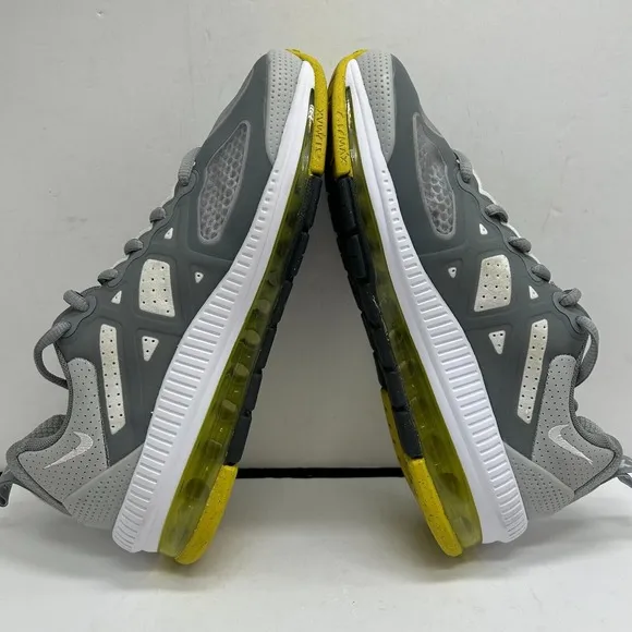 Nike Air Max Shoes Mens Size 6 Genome Gray Fog Particle Gray Volt CW1648-005