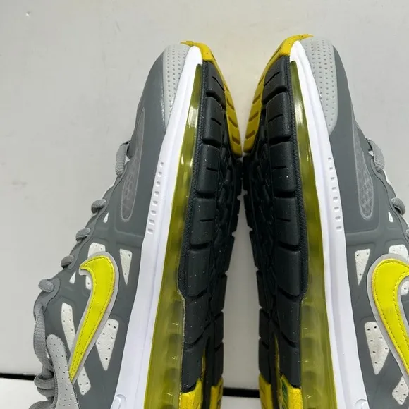 Nike Air Max Shoes Mens Size 6 Genome Gray Fog Particle Gray Volt CW1648-005