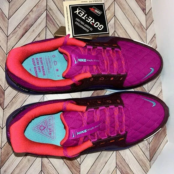 Nike Air Winflo 11 GORE-TEX SE Men’s 7 Vivid Grape Dark Raisin Running Shoes
