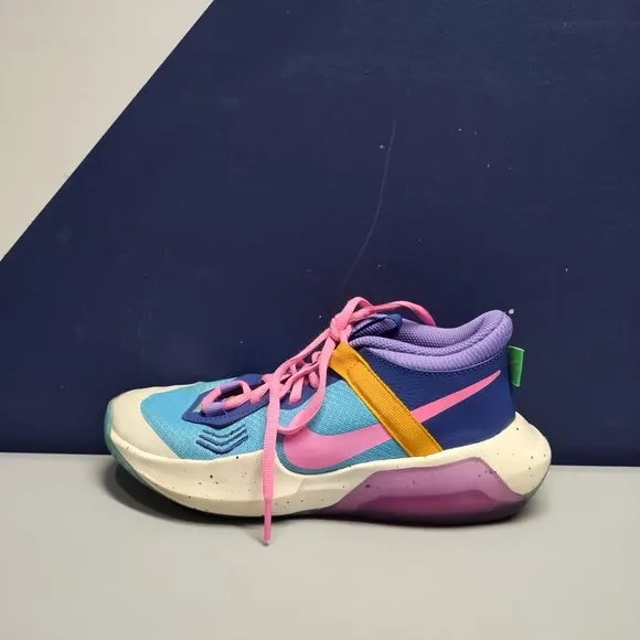 Nike Air Zoom Crossover Basketball Shoes Youth Size 4 Multi Lace Up FD1034-400