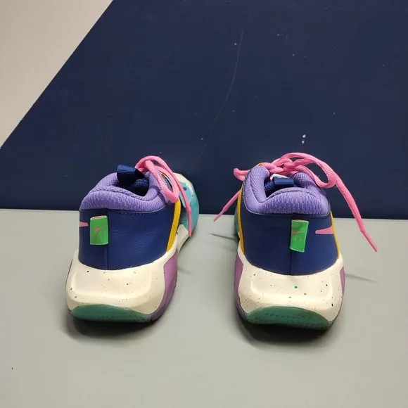 Nike Air Zoom Crossover Basketball Shoes Youth Size 4 Multi Lace Up FD1034-400