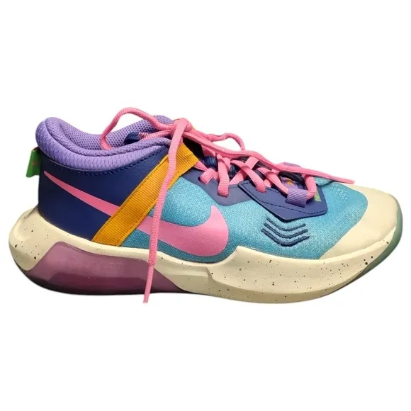 Nike Air Zoom Crossover Basketball Shoes Youth Size 4 Multi Lace Up FD1034-400