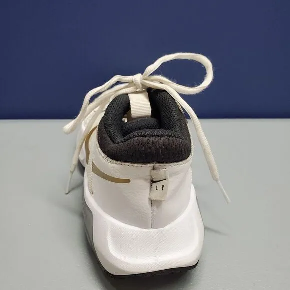 Nike Air Zoom Crossover GS Basketball Shoes Youth 4.5 White Tan Black DC5216-100