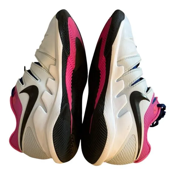 Nike Air Zoom Vapor X HC Roger Federer Gray White Tennis Shoes Men's Sz 9 AA8030