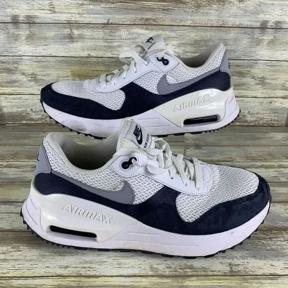 Nike AirMax‎ System Shoes Mens 10 Obsidian Grey Athletic Sneakers DM9537-102