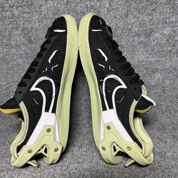 Nike Blazer Low Acronym Black Olive Aura Mens Shoes Sneakers DO9373-001 Size 5.5