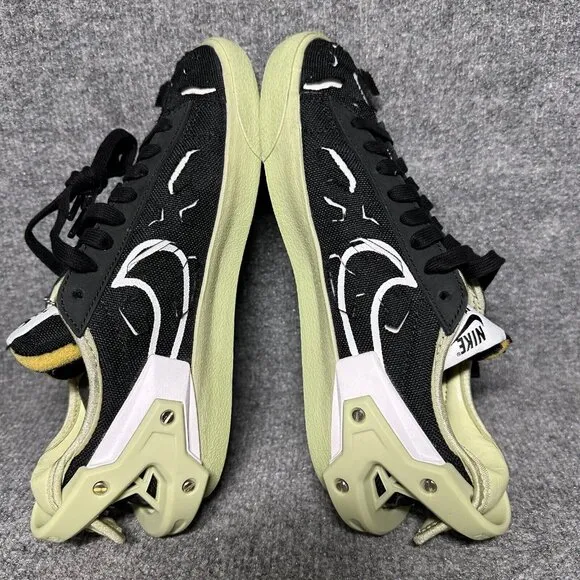 Nike Blazer Low Acronym Black Olive Aura Mens Shoes Sneakers DO9373-001 Size 5