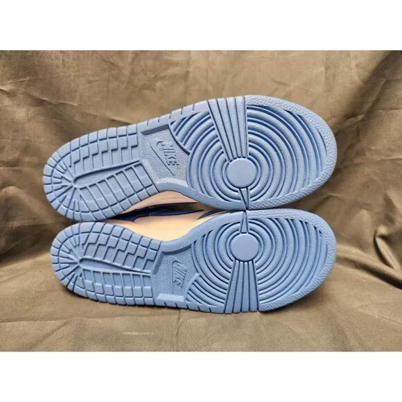 Nike Boys Dunk Low (GS) Sneakers University Blue Edition Size 5.5 NEW NO BOX!