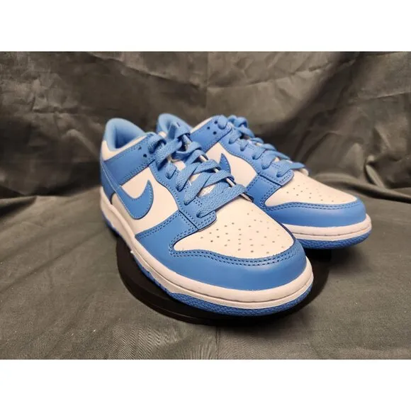Nike Boys Dunk Low (GS) Sneakers University Blue Edition Size 5.5 NEW NO BOX!