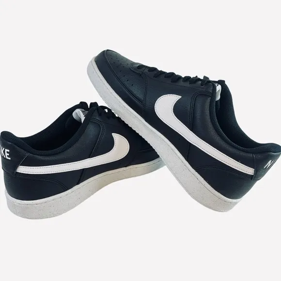 Nike Court Vision LO NN Black/White DH2987-001 Basketball Shoes Mens Size 11.5
