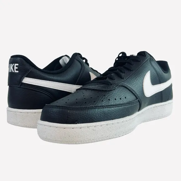 Nike Court Vision LO NN Black/White DH2987-001 Basketball Shoes Mens Size 11.5