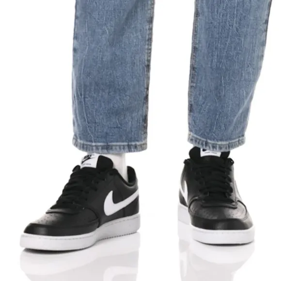 Nike Court Vision LO NN Black/White DH2987-001 Basketball Shoes Mens Size 11.5