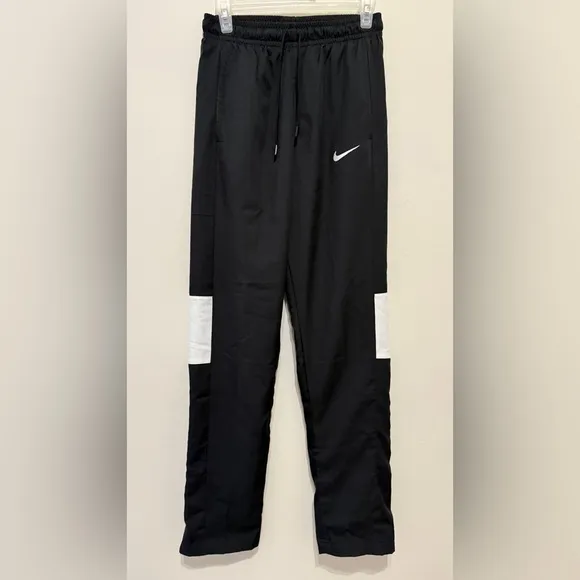 Nike Dri-FIT Men’s Woven Warm Up Athletic Pants Size S Black CV0096-010