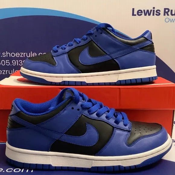 Nike Dunk Low Hyper Cobalt Kids Size 7y