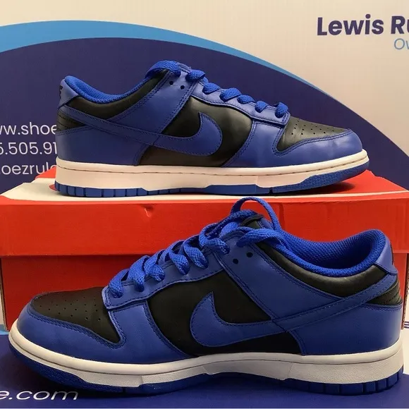 Nike Dunk Low Hyper Cobalt Kids Size 7y