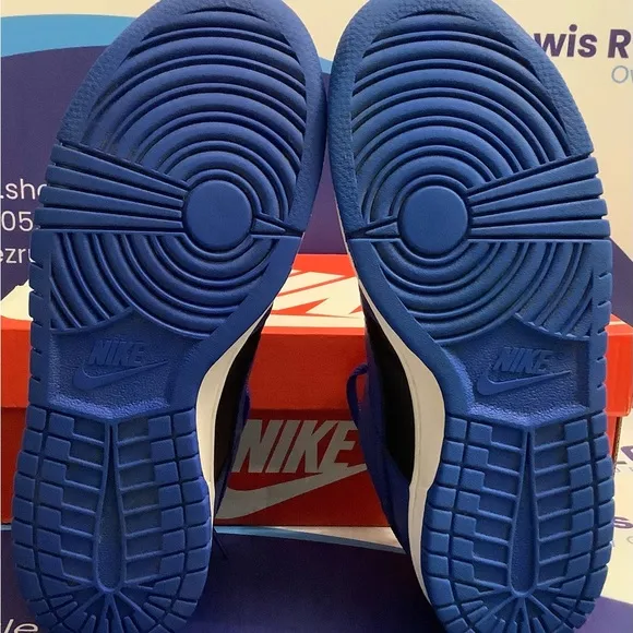 Nike Dunk Low Hyper Cobalt Kids Size 7y