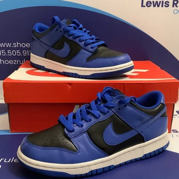 Nike Dunk Low Hyper Cobalt Kids Size 7y