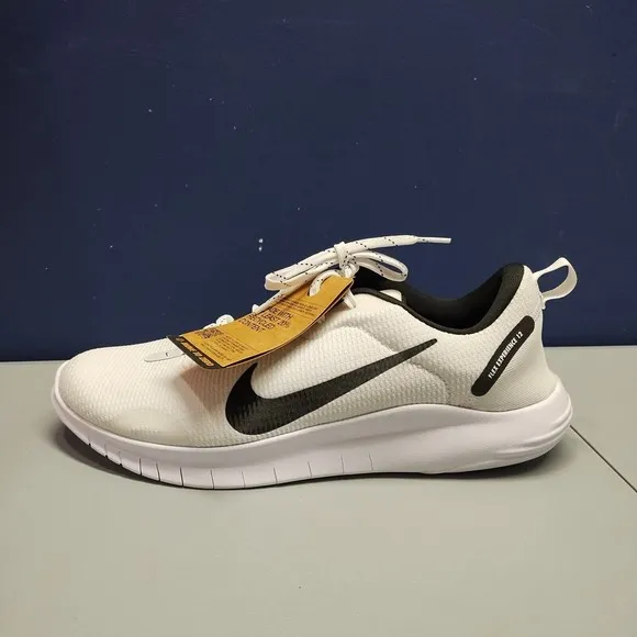 Nike Flex Experience Run 12 Sneaker Shoes Men Size 11.5 White Black DV0740-101