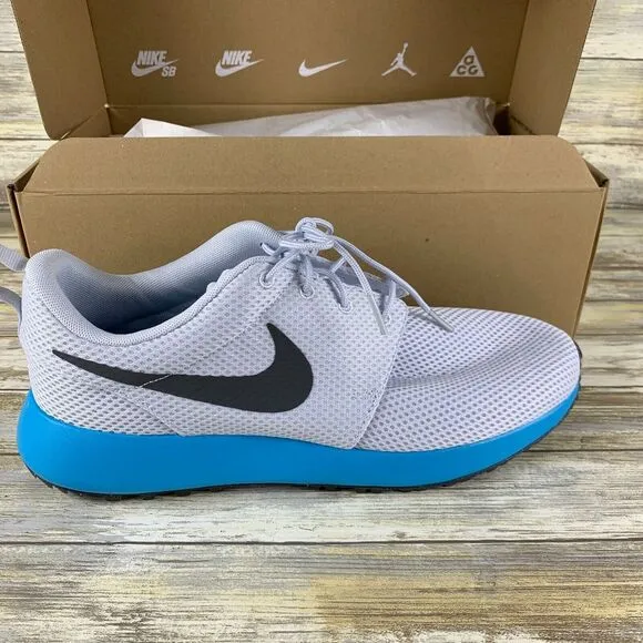 Nike‎ Golf Shoes Mens Size 10 Grey Blue Roshe G Next Nature DV1202-004