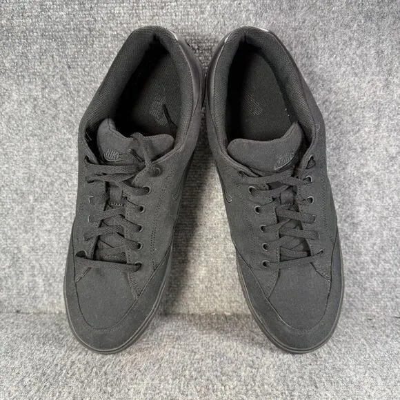 Nike GTS 97 Mens 12.5 Shoes Black Skateboarding Leather Sneakers