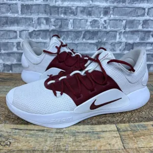 Nike Hyperdunk X Low TB White Red Basketball Shoes AT3867-106 Mens Size 15.5 New