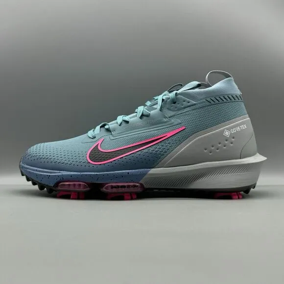 Nike Infinity Tour 2 GORE-TEX Waterproof Golf Shoes Size 9 Blue FV4897-400 GTX