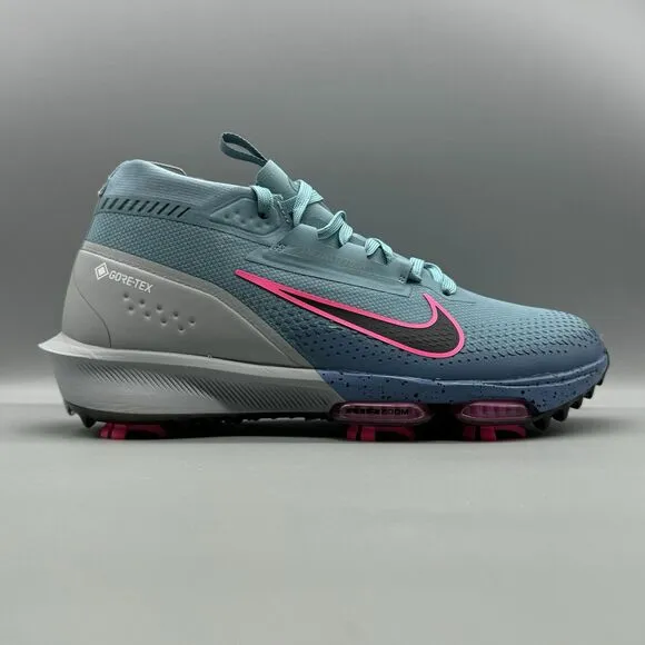 Nike Infinity Tour 2 GORE-TEX Waterproof Golf Shoes Size 9 Blue FV4897-400 GTX
