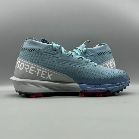 Nike Infinity Tour 2 GORE-TEX Waterproof Golf Shoes Size 9 Blue FV4897-400 GTX