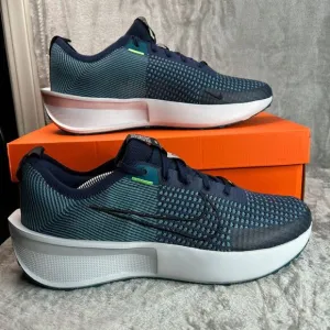 Nike‎ Interact Run Running Shoes Men's Size 11.5 College Navy / Black FD2291-403