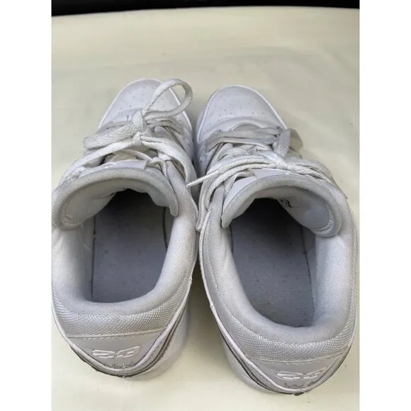 Nike Jordan Air 1 Youth Boys White Leather Shoes/ Sneakers Size 5W SKU 5566