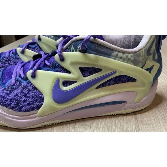 Nike KD 15 Kevin Durant Nightmares Basketball Shoes Psychic‎ Purple Mens 16 Glow